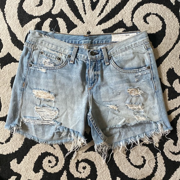 Rag & bone boyfriend shorts size 26 - Picture 1 of 3